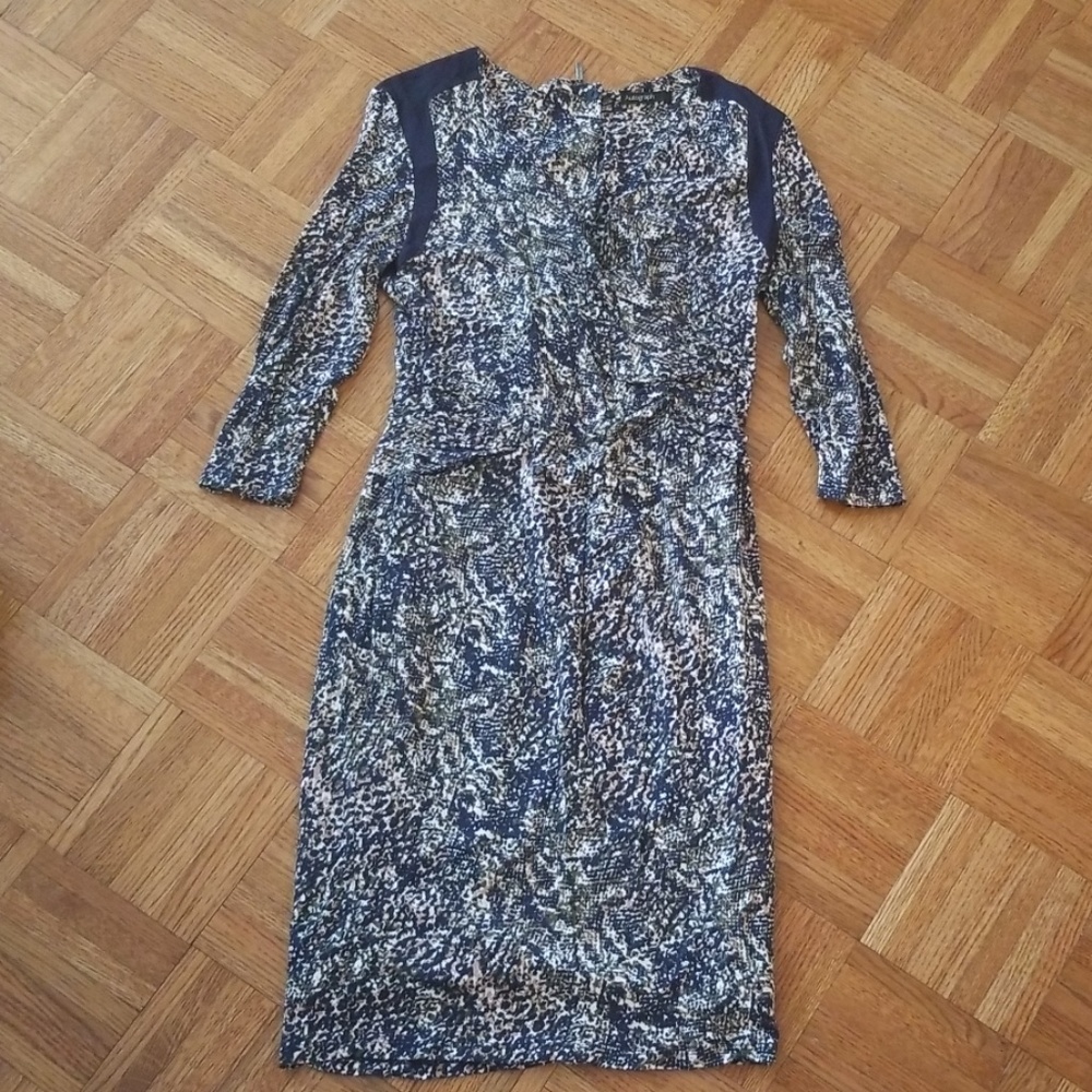 Marks & Spencer print dress (UK 12/ US 8)